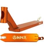 Apex Pro Scooter Deck - Orange - 580mm/22.8" or 600mm/23.6" x 4.5"/114mm