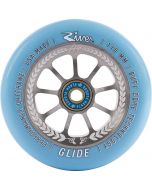 River Glide Juzzy Carter Serenity Blue Silver 110mm Scooter Wheels
