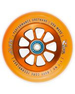 River Rapids 110mm Scooter Wheel All Orange inc Bearings