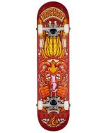 Rocket Chief Pile-up Complete Skateboard - Red 7.75"