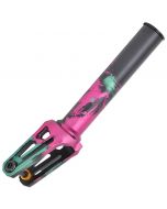 Oath Shadow SCS/HIC Scooter Fork - Black Pink Green