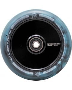 Revolution Supply Fused Core 110mm Scooter Wheel - Black / Blue