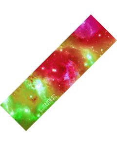 Logic Galaxy Green Red Scooter Griptape - 23" x 6"