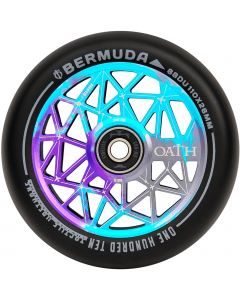 Oath Bermuda 120mm Scooter Wheel - Blue Teal Purple