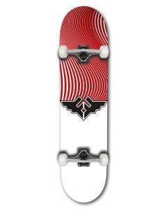 Fracture Wings V4 Series Complete Skateboard - Red 7.75"