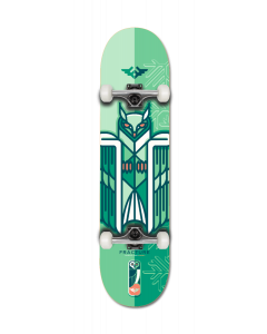 Fracture X Jono Wood 8.25" Complete Skateboard - Green