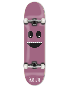 Fracture Lil Monsters Series Complete Skateboard - Pink 7.25"