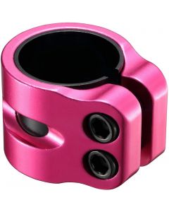Blunt Envy Hot Pink 2 Bolt Twin Slit Scooter Clamp Oversized with Shim (34.9mm)