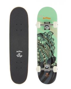 Arbor Seed 7.25" Complete Skateboard - Woodcut