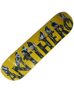 B-STOCK Anti Hero Fowl Hero Yellow Skateboard Deck - 8"