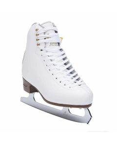 Graf Arosa Gold White Figure Ice Skates