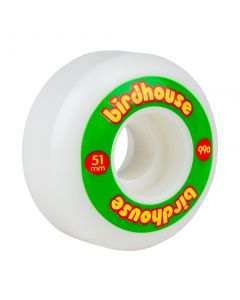 Birdhouse Logo 51mm Skateboard Wheels - Rasta