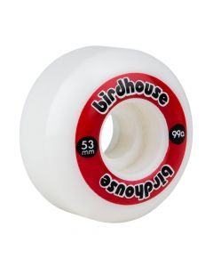 Birdhouse Logo 53mm Skateboard Wheels - Red
