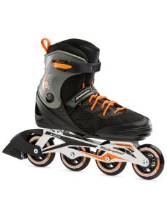 B-STOCK Bladerunner 2021 Formula 84 Inline Roller Skates - Black / Orange - UK 10