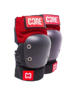 Core Protection Pro Elbow Pads - Black / Red