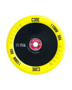 CORE Hollow Core V2 110mm Scooter Wheels - Yellow / Black