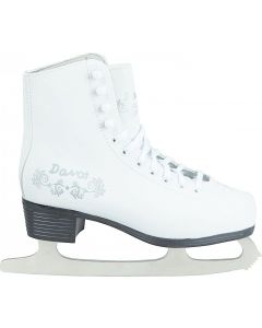 Baud Davos White Figure Ice Skates