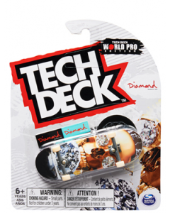 Tech Deck 96mm Fingerboard (M24) - Diamond Skull