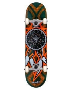 Enuff Dreamcatcher Mini 7.25" Complete Skateboard - Teal / Orange
