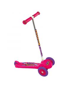 Ozbozz Trail Twist V4 Wheel Kids Scooter - Pink