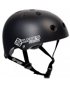 Skates.co.uk ABS Skate Helmet - Black / White