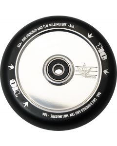 Blunt Envy 110mm Hollow Core Wheel - Chrome Silver Polished