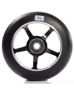 Logic 5 Spoke 100mm Scooter Wheel - Black / Black
