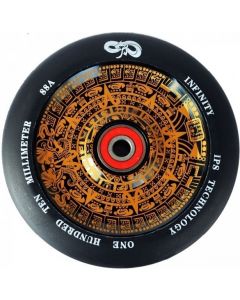 Infinity Mayan 110mm Black / Gold Scooter Wheel