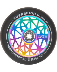 Oath Bermuda 120mm Scooter Wheel – Neochrome Oil Slick Rainbow