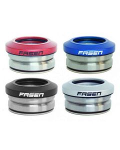 Fasen Integrated Scooter Headset (Black, Purple, Silver Chrome)