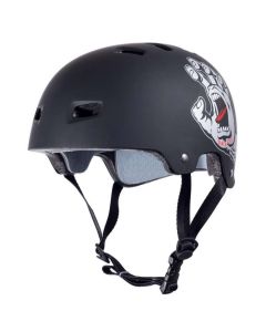 Bullet Skate Helmet Santa Cruz Black Silver