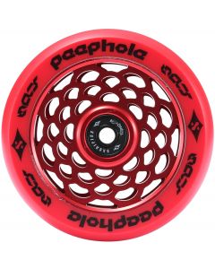 Sacrifice Spy Peephole 110mm Scooter Wheel - Red