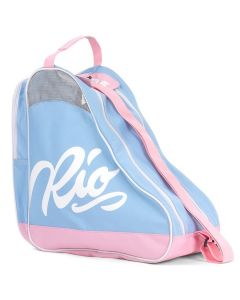 Rio Roller Script Skate Bag - Blue / Pink