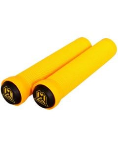 Madd MGP Yellow Scooter Grips with Bar Ends – 150mm
