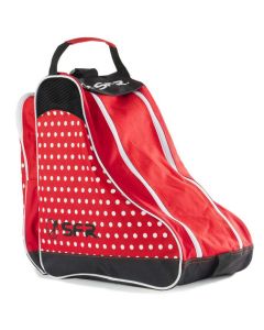 SFR Designer Skates Bag - Red Polka
