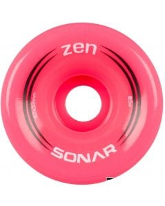 Radar Sonar Zen Pink Quad Derby Wheels 85A (4 pack)