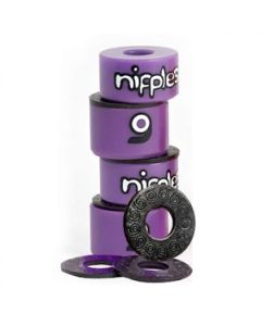 Orangatang Nipples Purple Longboard Bushings - Medium
