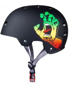 Bullet Skate Helmet Santa Cruz - Black / Rasta