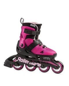 Rollerblade 2019 Microblade Adjustable Inline Skates - Pink / Blue