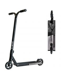 Drone Element Black Polished Silver Stunt Scooter