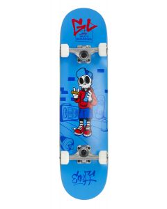 Enuff Skully 7.25" Mini Complete Skateboard - Blue