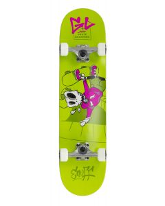 Enuff Skully 7.75" Complete Skateboard - Green