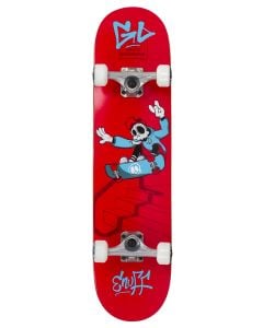 Enuff Skully 7.25" Mini Complete Skateboard - Red
