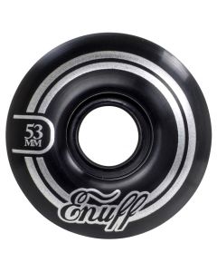 Enuff Refresher II Skateboard Wheels - Black