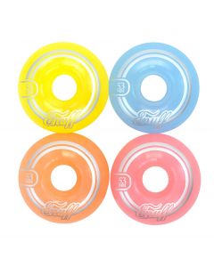 Enuff Refresher II Skateboard Wheels - Pastel Mix