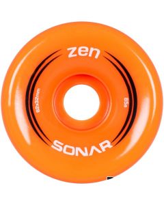 Radar Sonar Zen Orange Quad Derby Wheels 85A (4 pack)