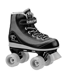 RD Firestar Black Grey V2 Quad Roller Skates