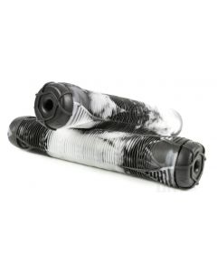 Blunt Envy White / Black Flangeless V2 Scooter Bar Grips with Aluminium / Steel Bar Ends – 160mm