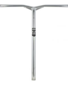 Lucky Pro Kick 7 SCS / HIC Oversized Scooter Bar - Chrome Polished Silver - 660mm x 610mm