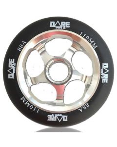 Dare Motion Black Silver 110mm Scooter Wheel